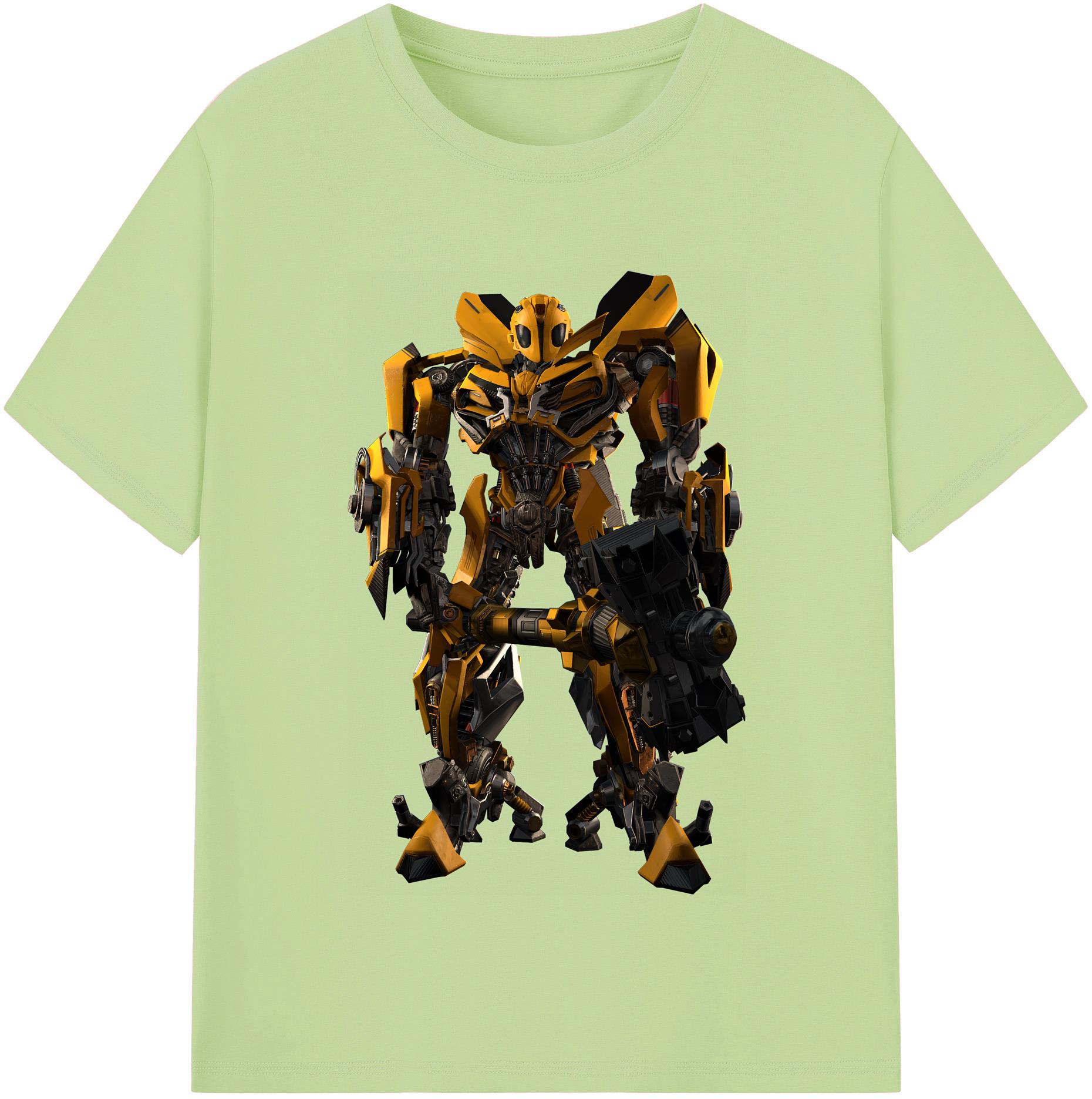 （画像用） Transformers トランスフォーマー 綿100％半袖Tシャツ（フロントプリント）